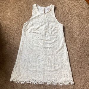 White lace dress 🤍